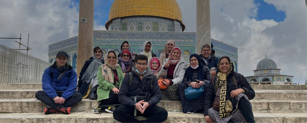 TOLEF Team at Dome of the Rock